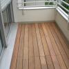 Terrasse en bois massif